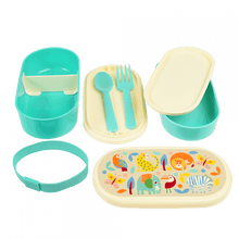 Load image into Gallery viewer, Rex London Children&#39;s bento box - Wild Wonders