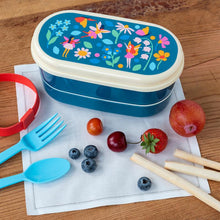 Load image into Gallery viewer, Rex London Children&#39;s bento box - Fairies in the garden