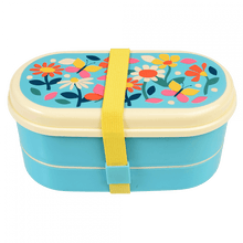 Load image into Gallery viewer, Rex London Children&#39;s bento box - Butterfly Garden