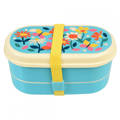 Rex London Children's bento box - Butterfly Garden