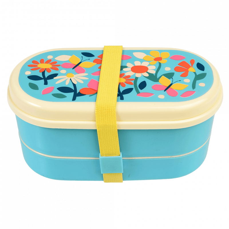 Rex London Children's bento box - Butterfly Garden