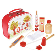 Load image into Gallery viewer, Rex London Woodland friends wooden doctor&#39;s play set