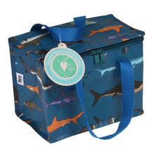 Load image into Gallery viewer, Rex London Insulated lunch bag - Sharks