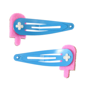 Rex London Glitter hair clips (set of 2) - Ice lolly