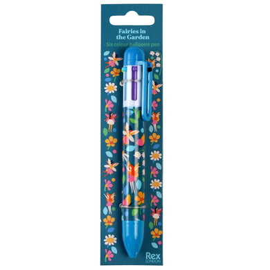 Rex London Six colour pen - Fairies in the Garden