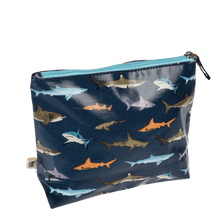 Load image into Gallery viewer, Rex London Children&#39;s Wash Bag - Sharks