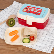 Load image into Gallery viewer, Rex London Lunch box with tray - London Bus