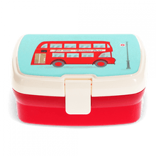 Load image into Gallery viewer, Rex London Lunch box with tray - London Bus