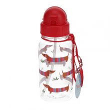 Load image into Gallery viewer, Rex London Sausage Dog Kids Water Bottle