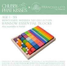 Load image into Gallery viewer, ESSENTIAL BLOCKS CPK x Tranquillity Cafe Montessori Wooden Toy Collection