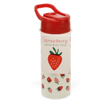 Load image into Gallery viewer, Rex London - Stainless Steel Bottle 500ml Little Strawberry