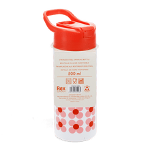 Load image into Gallery viewer, Rex London - Stainless Steel Bottle 500ml Daisy Pink