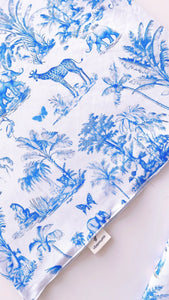 Ubermums - Nursing Poncho Bamboo (Blue Toile Safari)
