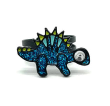 Load image into Gallery viewer, Great Pretenders Dinosaur Spinner Fidget Rings Assorted