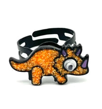 Load image into Gallery viewer, Great Pretenders Dinosaur Spinner Fidget Rings Assorted