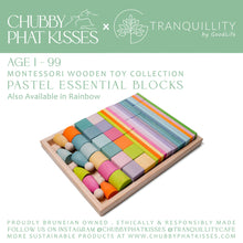 Load image into Gallery viewer, ESSENTIAL BLOCKS CPK x Tranquillity Cafe Montessori Wooden Toy Collection