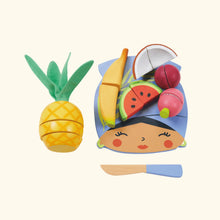 Load image into Gallery viewer, Tender Leaf Toys - Tropical Fruit Chopping Board