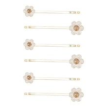 Load image into Gallery viewer, Mimi &amp; Lula - Daisy Enamel Kirby Grips