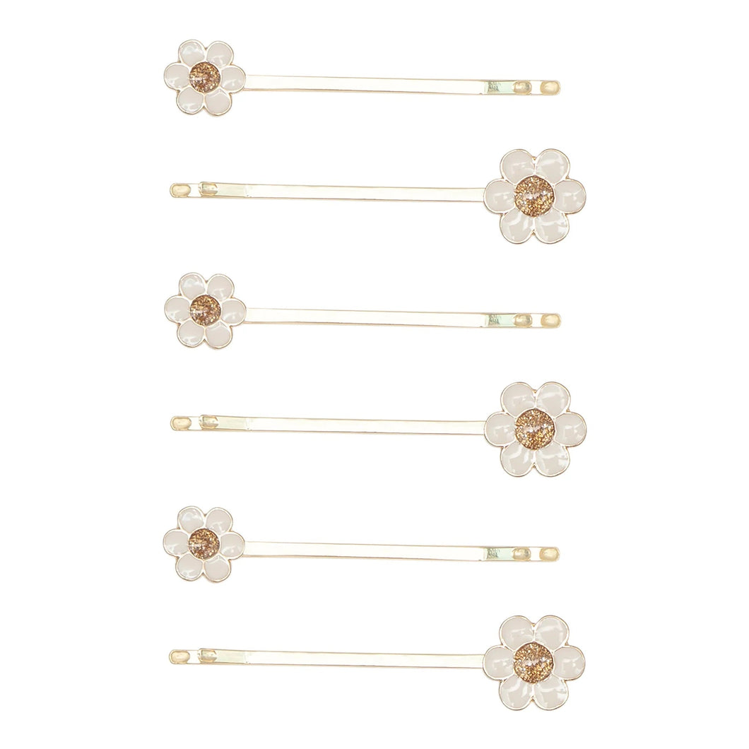 Mimi & Lula - Daisy Enamel Kirby Grips