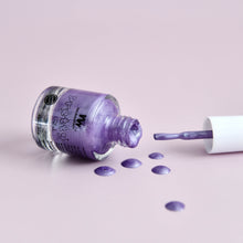Load image into Gallery viewer, No Nasties Purple Water-Based, Scratch off Nail Polish for Kids - 8.5m