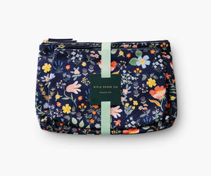 Rifle Paper Co. Bramble Field Zippered Pouch Set