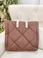 Load image into Gallery viewer, Kinda Crafty - Lucy Totebag (Brown dot)