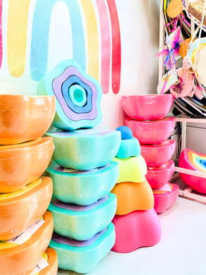 Foam Rainbow Stepping Stones