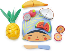 Load image into Gallery viewer, Tender Leaf Toys - Tropical Fruit Chopping Board