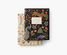 Load image into Gallery viewer, Rifle Paper Co. Pair of 2 Menagerie Pocket Notebook