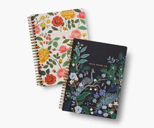 Load image into Gallery viewer, Rifle Paper Co. Peacock Spiral Notebook