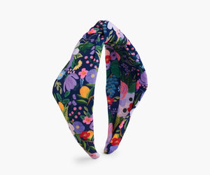 Rifle Paper Co. Garden Party Violet Knotted Headband
