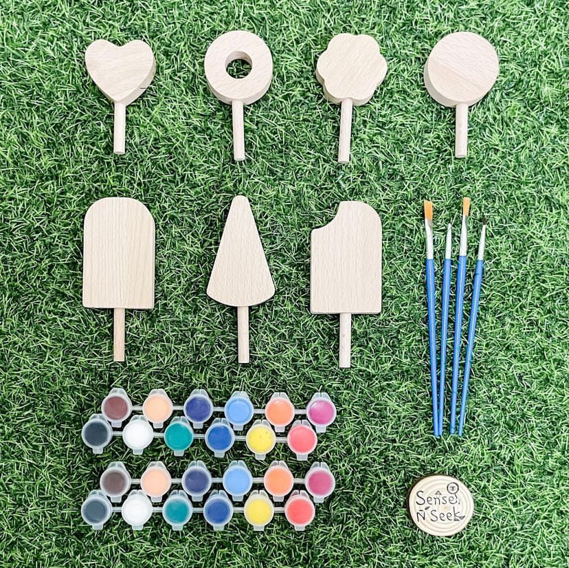 SENSE N SEEK - Ice Cream Painting Kit