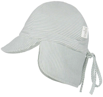 Toshi Flap Cap Baby Sage - Current
