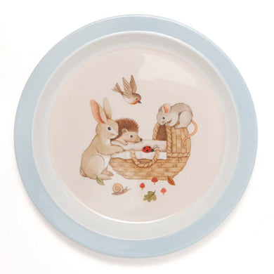 Petit Monkey Melamine Plate (Animal Cradle)