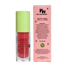 Load image into Gallery viewer, No Nasties Natural Kids Lip Gloss Wands - Juicy Watermelon - Bright Watermelon Coloured