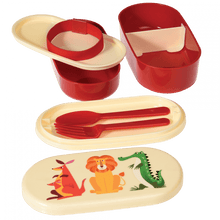 Load image into Gallery viewer, Rex London Children&#39;s bento box - Colourful Creature