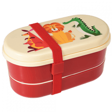 Load image into Gallery viewer, Rex London Children&#39;s bento box - Colourful Creature