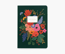 Load image into Gallery viewer, Rifle Paper Co. Stitched Notebook Set (Garden Party)