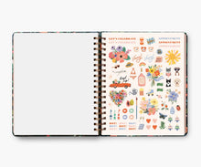 Load image into Gallery viewer, Rifle Paper Co. 2024 17-Month Large Planner (Peacock)
