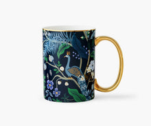 Load image into Gallery viewer, Rifle Paper Co. Peacock Porcelain Mug