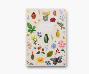 Rifle Paper Co. Assorted Set of 3 Curio Notebooks