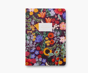 Rifle Paper Co. Assorted Set of 3 Blossom Notebooks
