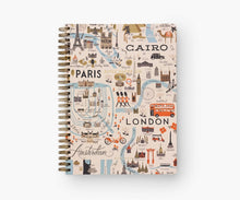 Load image into Gallery viewer, Rifle Paper Co. Bon Voyage Spiral Notebook