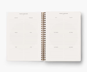 Rifle Paper Co. 2024 Flores 12-Month Softcover Spiral Planner