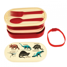 Load image into Gallery viewer, Rex London Children&#39;s bento box - Prehistoric Land