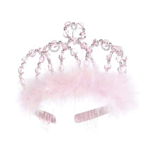 Load image into Gallery viewer, Great Pretenders Princess Tiara Pink/Silver