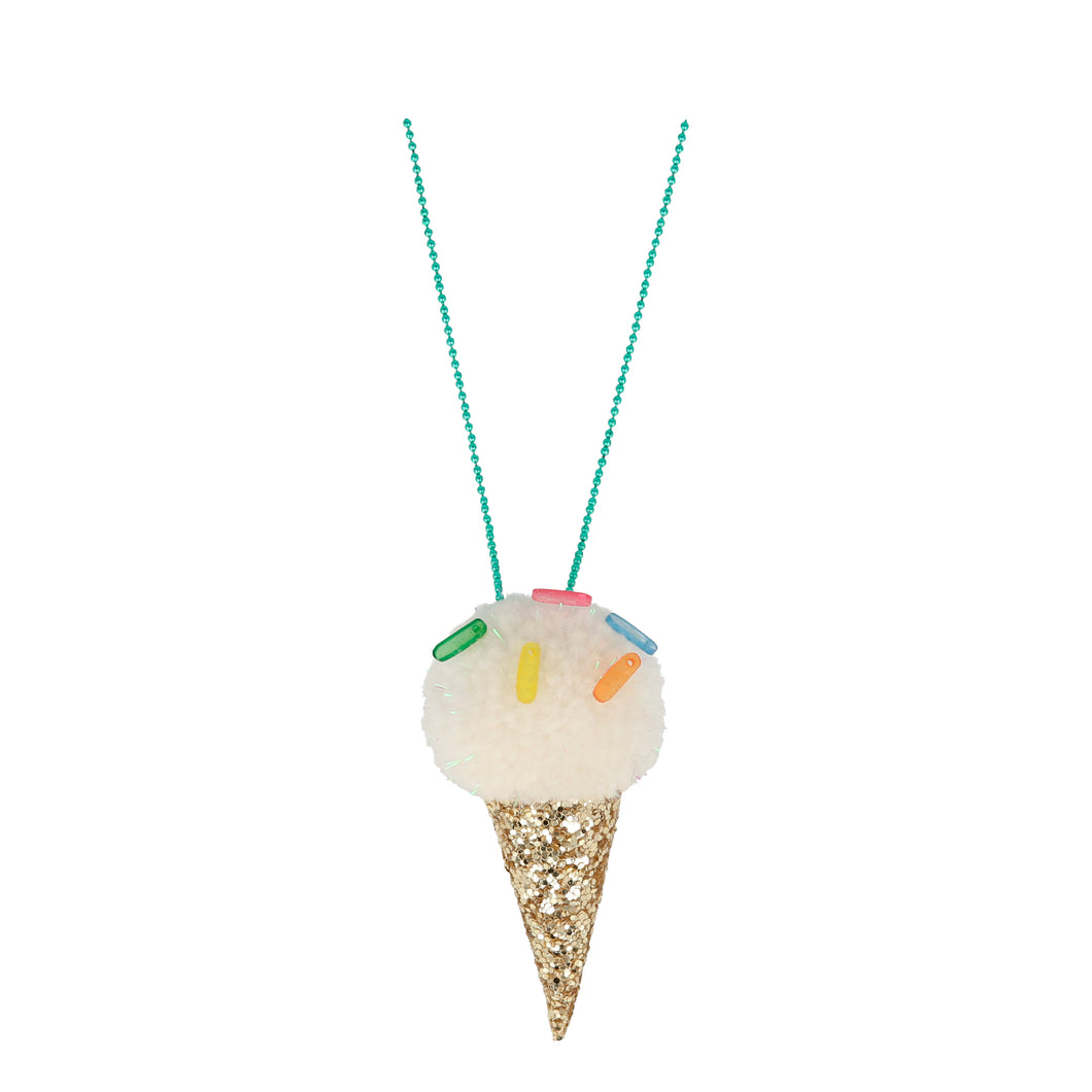 Meri Meri Ice Cream Pompom Necklace