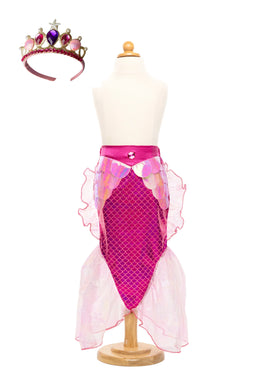 Great Pretenders Mermaid Glimmer Skirt Set, Pink