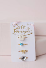 Load image into Gallery viewer, Great Pretenders Boutique Sassy Rings, 4 Pcs