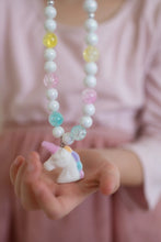 Load image into Gallery viewer, Great Pretenders White Unicorn Necklace and Bracelet Set
